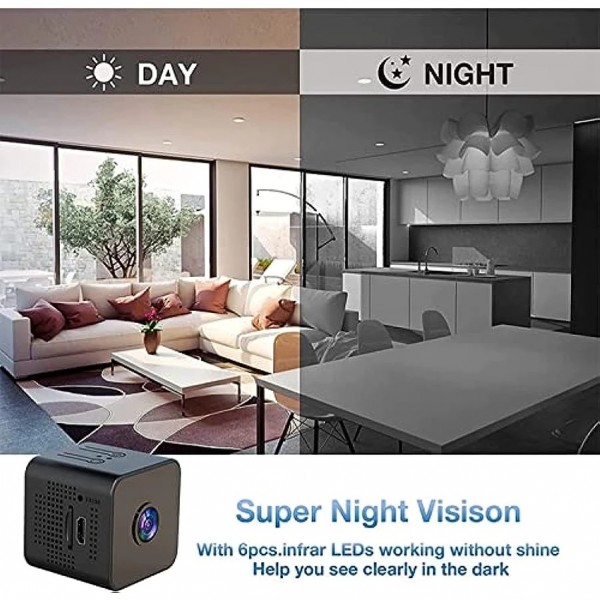 Home wireless closed-circuit television security monitoring high-definition network camera indoor monitoring WiFi camera