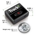 Tracki 2021 Model Mini Real time GPS Tracker. Full USA and Worldwide Coverage. for Vehicles, Car, Kids, Elderly, Child, Dogs and Motorcycles. Magnetic Small Portable Tracking Device. Monthly fee Required